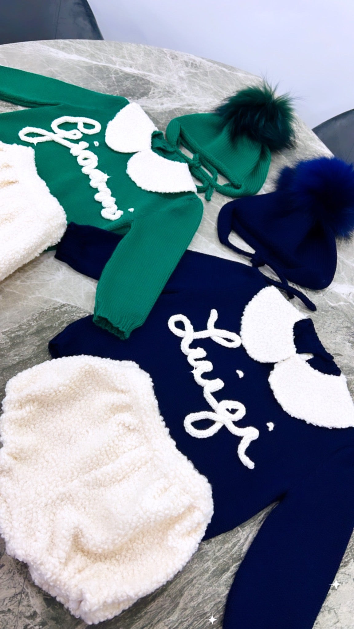 Coordinato dolce neve